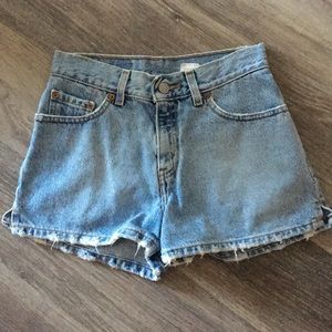 Levis jean shorts , size 1